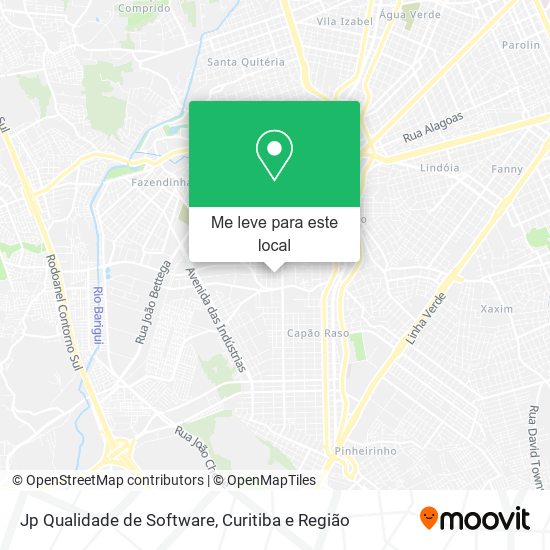 Jp Qualidade de Software mapa