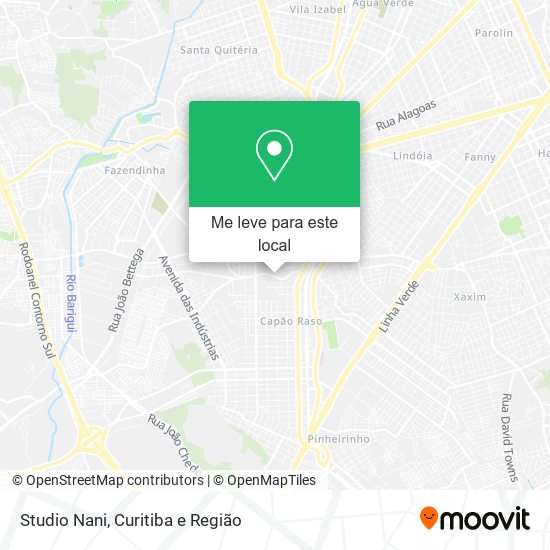 Studio Nani mapa