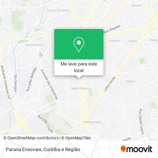 Parana Enxovais mapa
