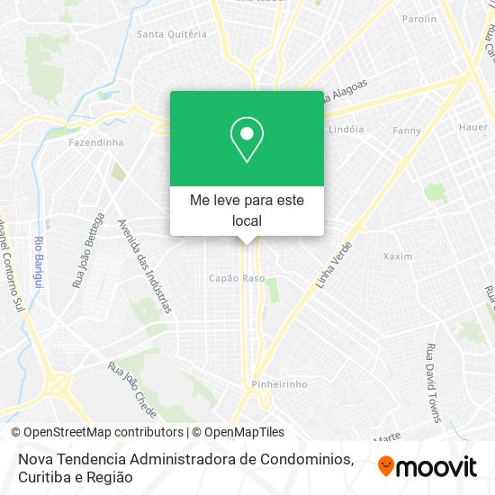 Nova Tendencia Administradora de Condominios mapa