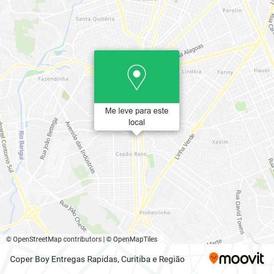 Coper Boy Entregas Rapidas mapa