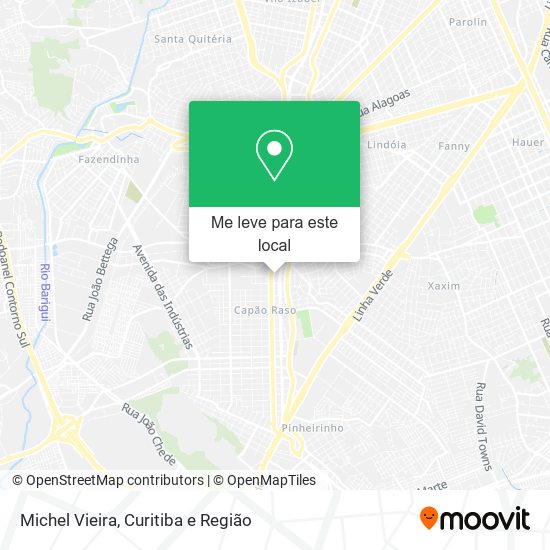 Michel Vieira mapa