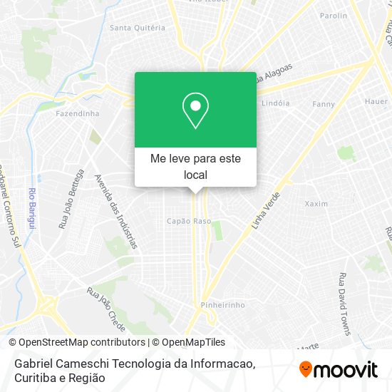 Gabriel Cameschi Tecnologia da Informacao mapa