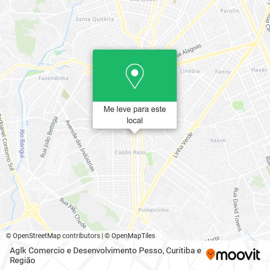 Aglk Comercio e Desenvolvimento Pesso mapa