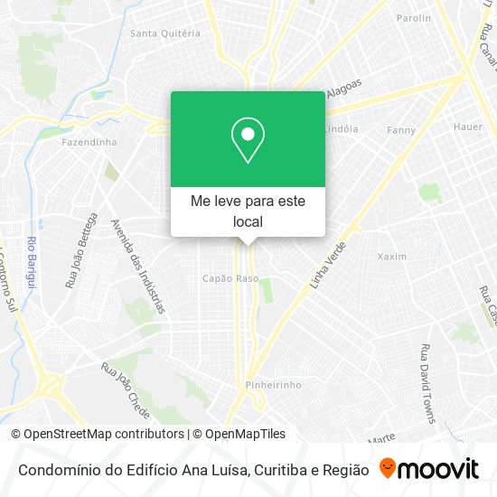 Condomínio do Edifício Ana Luísa mapa