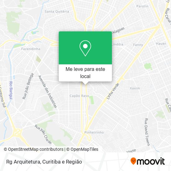 Rg Arquitetura mapa
