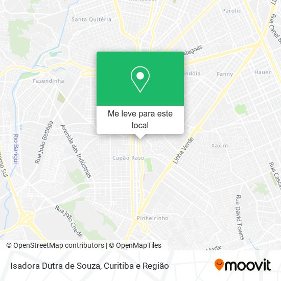 Isadora Dutra de Souza mapa