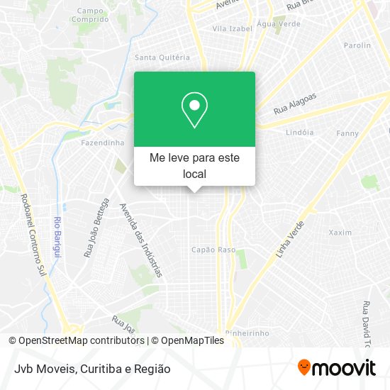 Jvb Moveis mapa