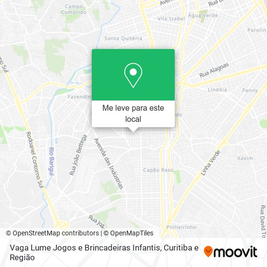 Vaga Lume Jogos e Brincadeiras Infantis mapa