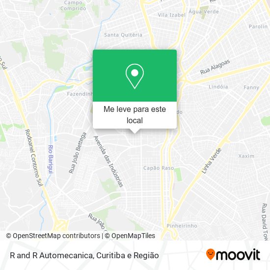 R and R Automecanica mapa