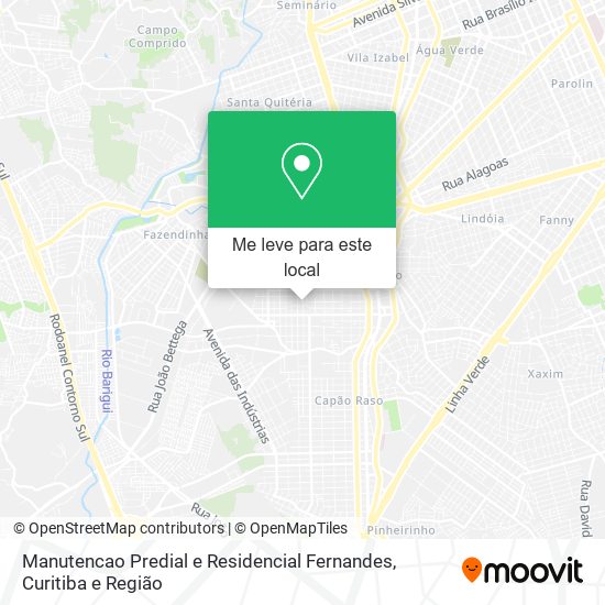 Manutencao Predial e Residencial Fernandes mapa