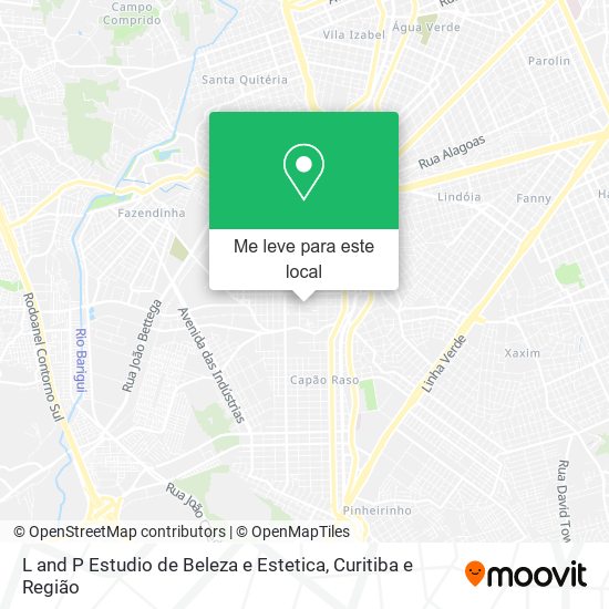 L and P Estudio de Beleza e Estetica mapa