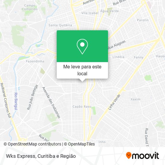 Wks Express mapa