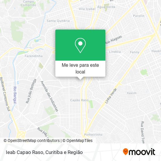 Ieab Capao Raso mapa