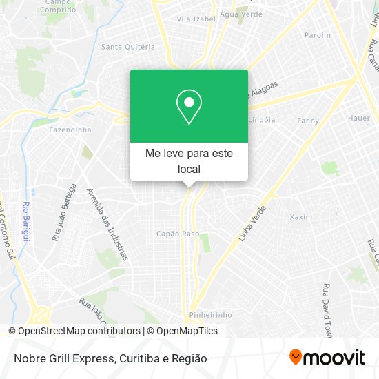 Nobre Grill Express mapa