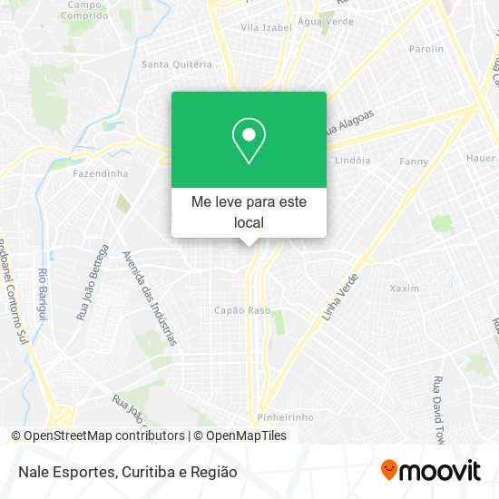 Nale Esportes mapa