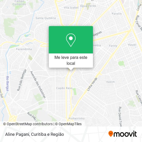 Aline Pagani mapa