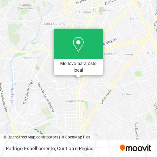 Rodrigo Espelhamento mapa