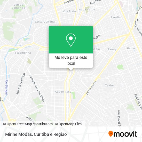 Mirine Modas mapa
