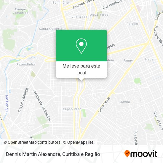 Dennis Martin Alexandre mapa