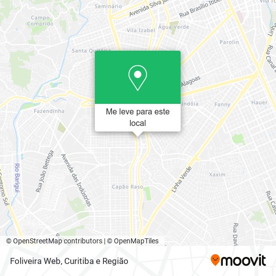 Foliveira Web mapa