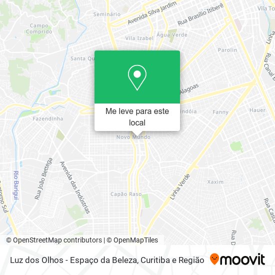 Luz dos Olhos - Espaço da Beleza mapa