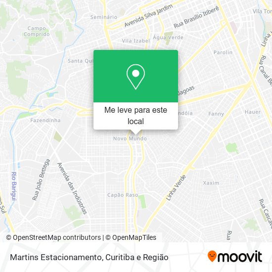 Martins Estacionamento mapa