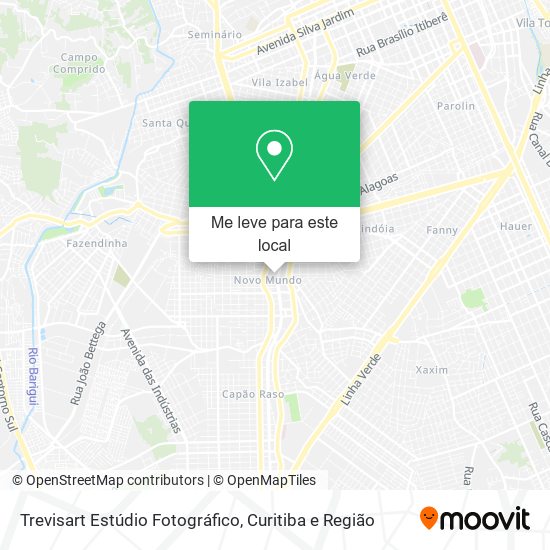 Trevisart Estúdio Fotográfico mapa