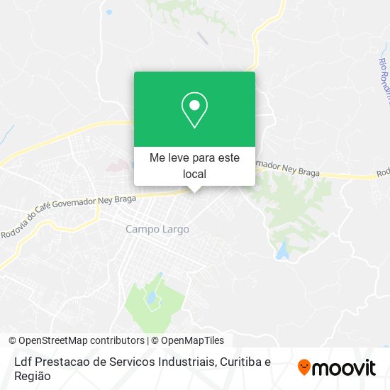 Ldf Prestacao de Servicos Industriais mapa