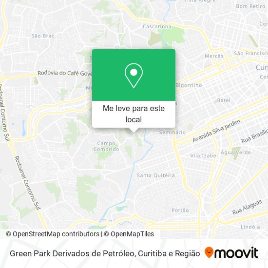 Green Park Derivados de Petróleo mapa