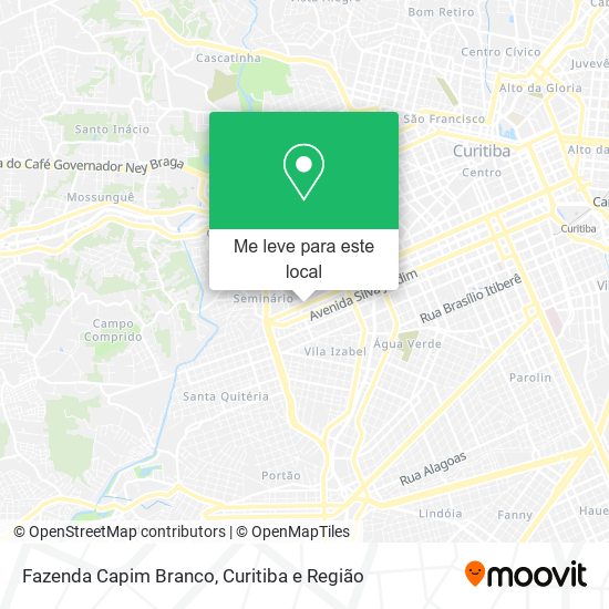 Fazenda Capim Branco mapa