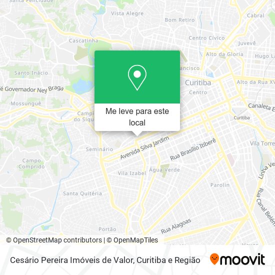 Cesário Pereira Imóveis de Valor mapa