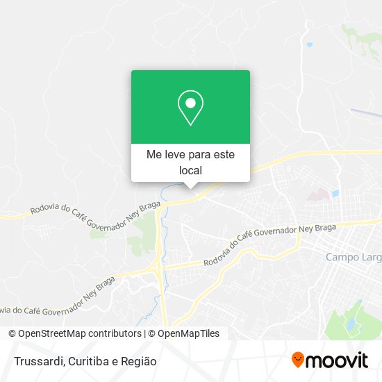 Trussardi mapa