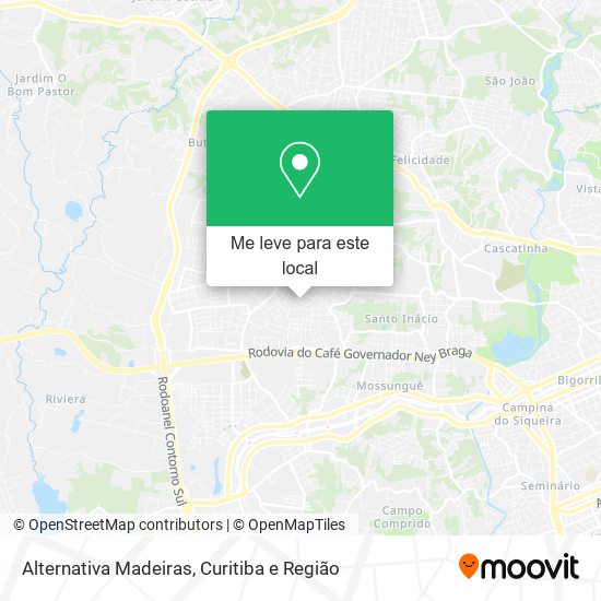 Alternativa Madeiras mapa