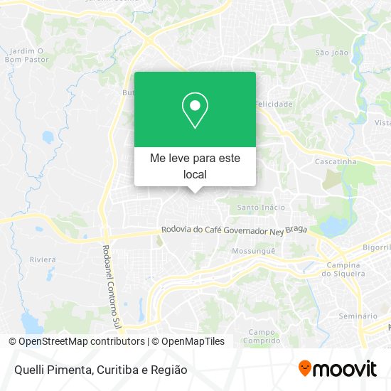 Quelli Pimenta mapa