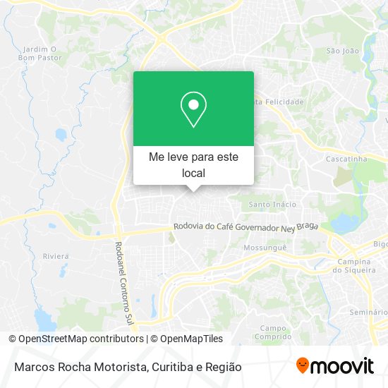 Marcos Rocha Motorista mapa