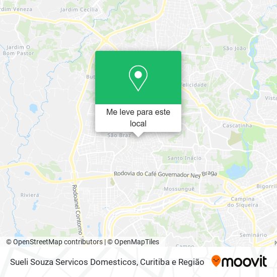 Sueli Souza Servicos Domesticos mapa