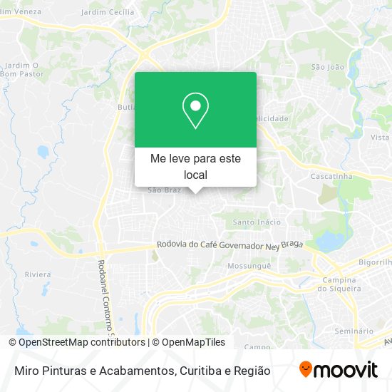 Miro Pinturas e Acabamentos mapa
