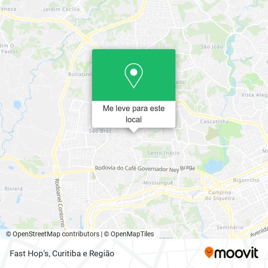 Fast Hop's mapa