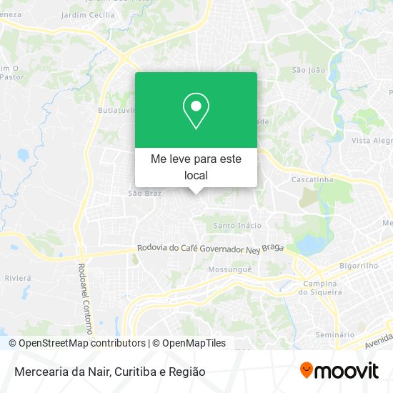 Mercearia da Nair mapa