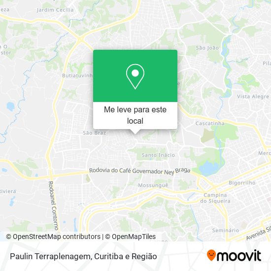 Paulin Terraplenagem mapa