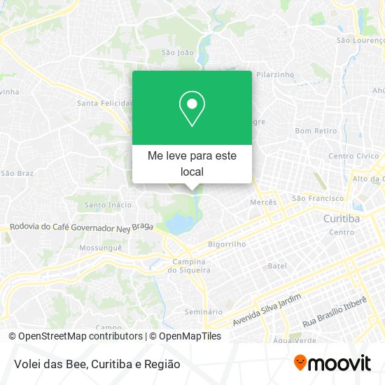 Volei das Bee mapa