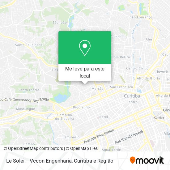 Le Soleil - Vccon Engenharia mapa