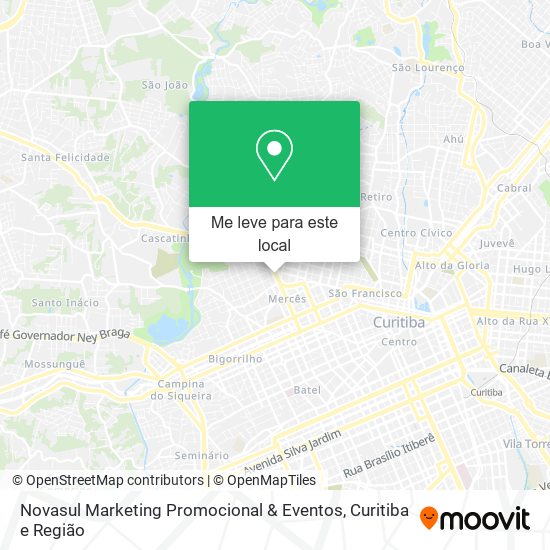 Novasul Marketing Promocional & Eventos mapa
