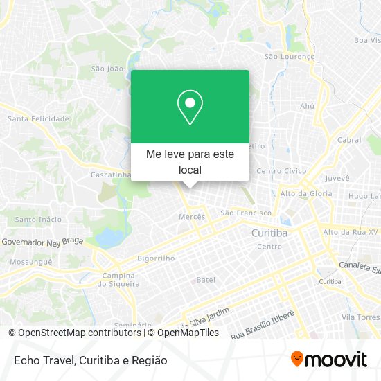 Echo Travel mapa