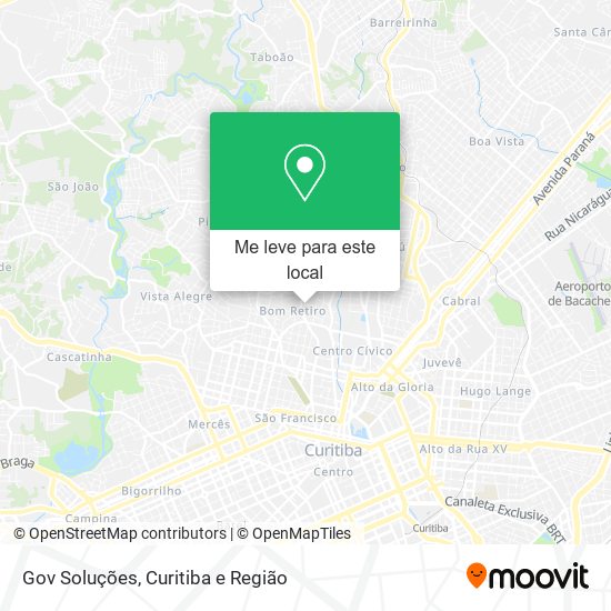 Gov Soluções mapa