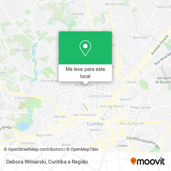 Debora Winiarski mapa