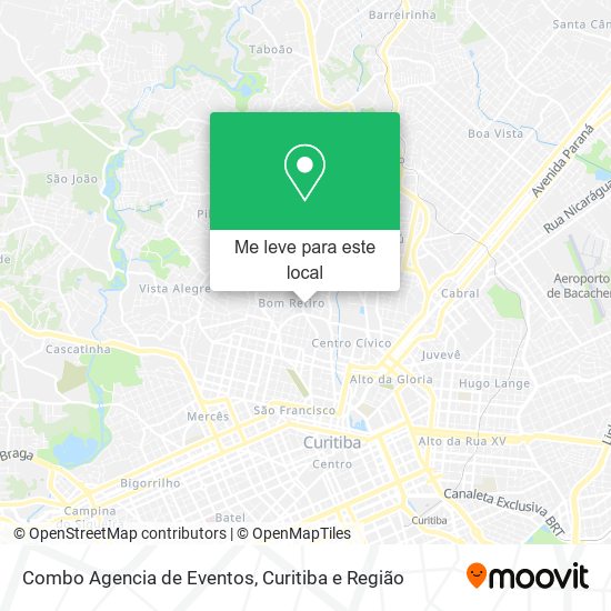 Combo Agencia de Eventos mapa