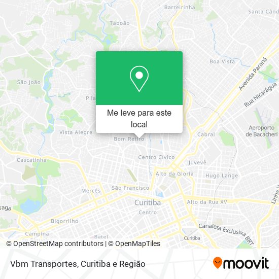 Vbm Transportes mapa