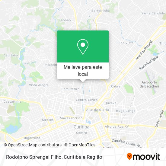 Rodolpho Sprengel Filho mapa